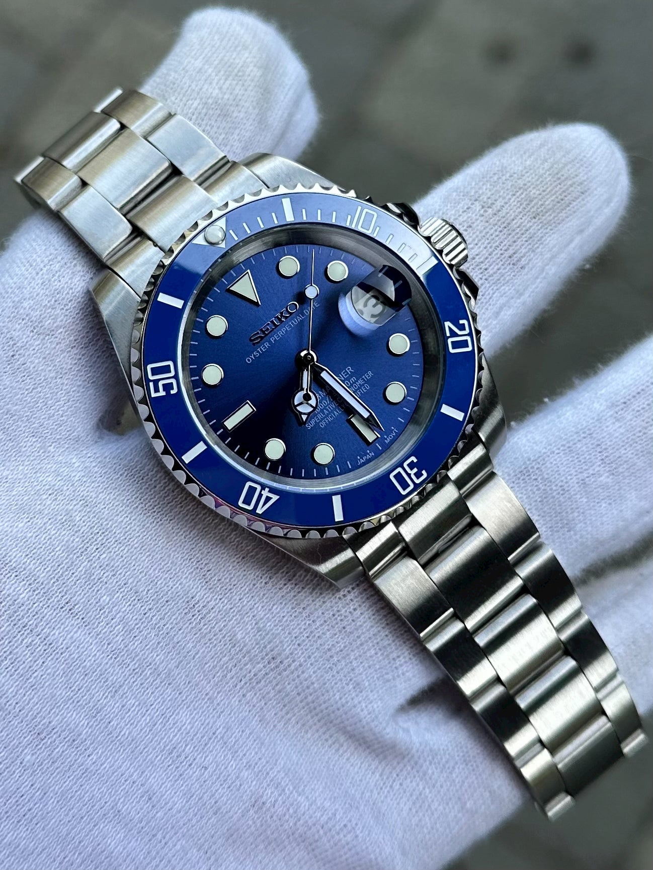 (PRE ORDER) "Smurf" Submariner Mod