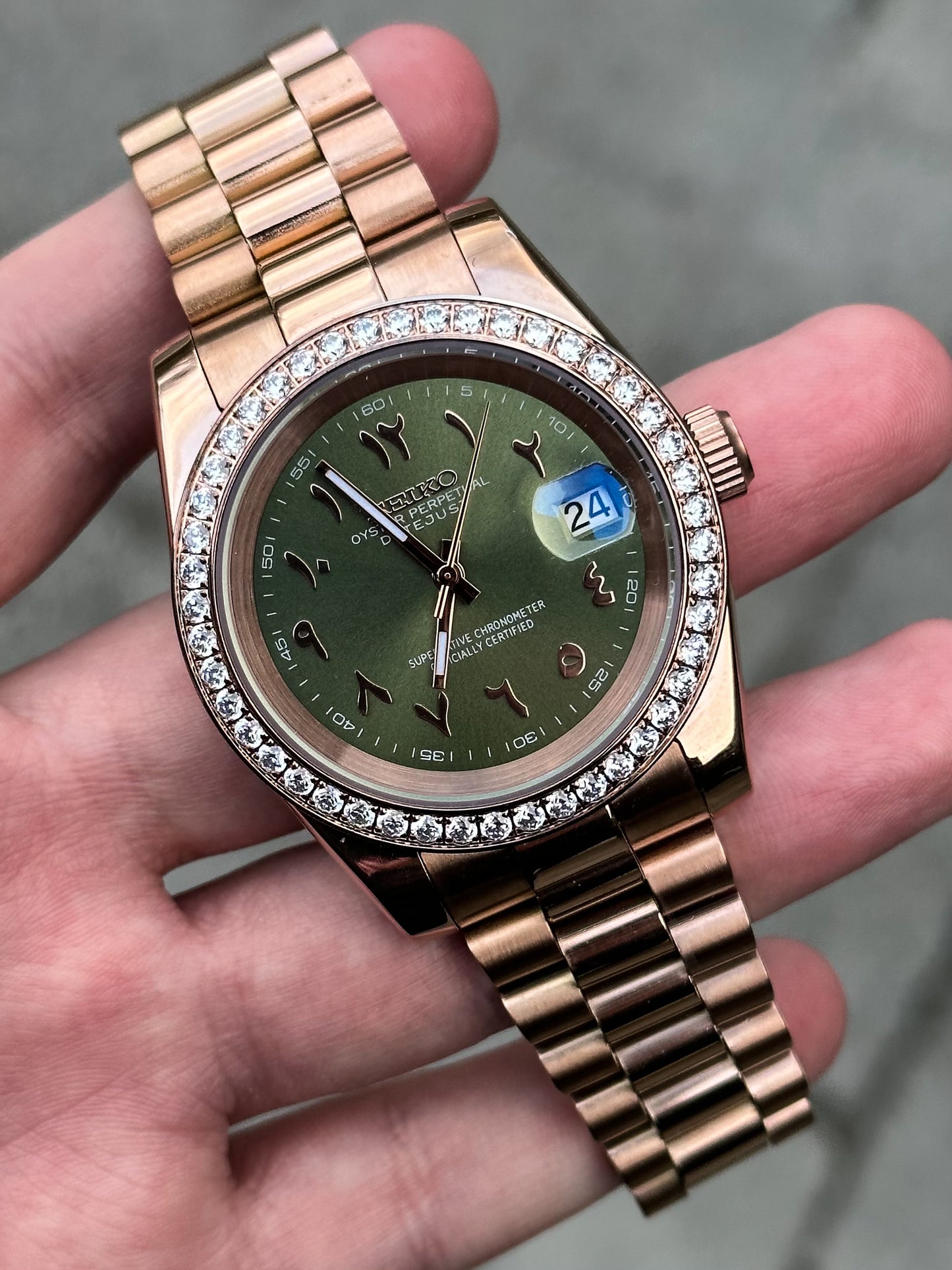 "Olive Arabic" Diamond President Mod