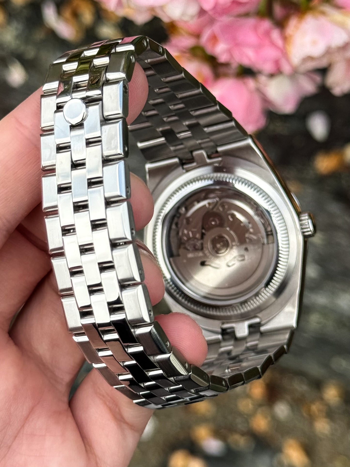 (På lager) "Blue Dial" Land-Dweller Mod