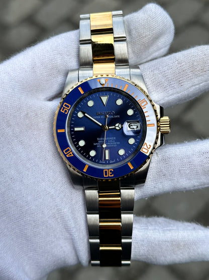 (PRE ORDER) "Bluesy" Two Tone Submariner Mod