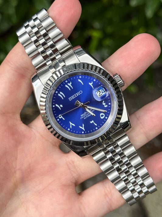 "Blue Arabic" Datejust Mod