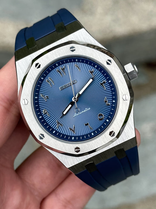 "Blue Arabic" Royal Oak Rubber Mod