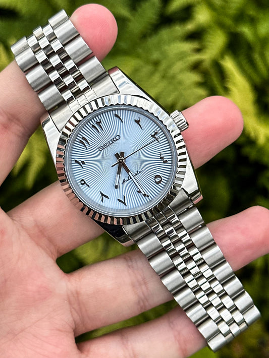 (PRE ORDER) "Sky Blue" Arabic Datejust 36mm Mod