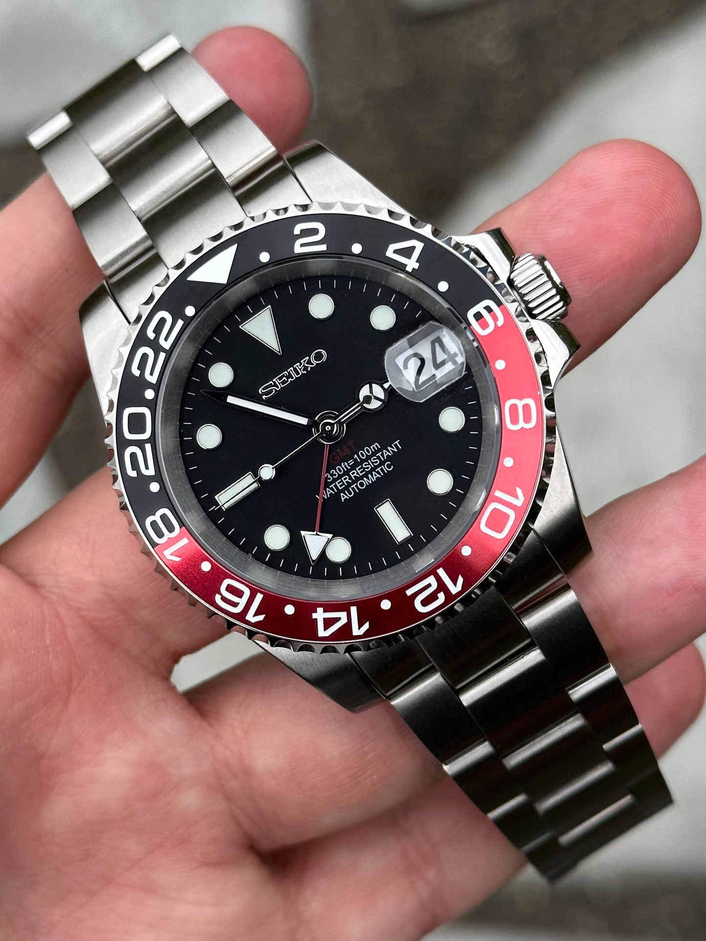 (PRE ORDER) "Coke" GMT-MASTER II Mod