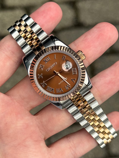 (På lager) "Rosegold Roman" Datejust Ladies 31mm Mod