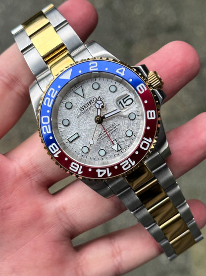 (PRE ORDER) Two Tone "Meteorite" GMT Master Mod