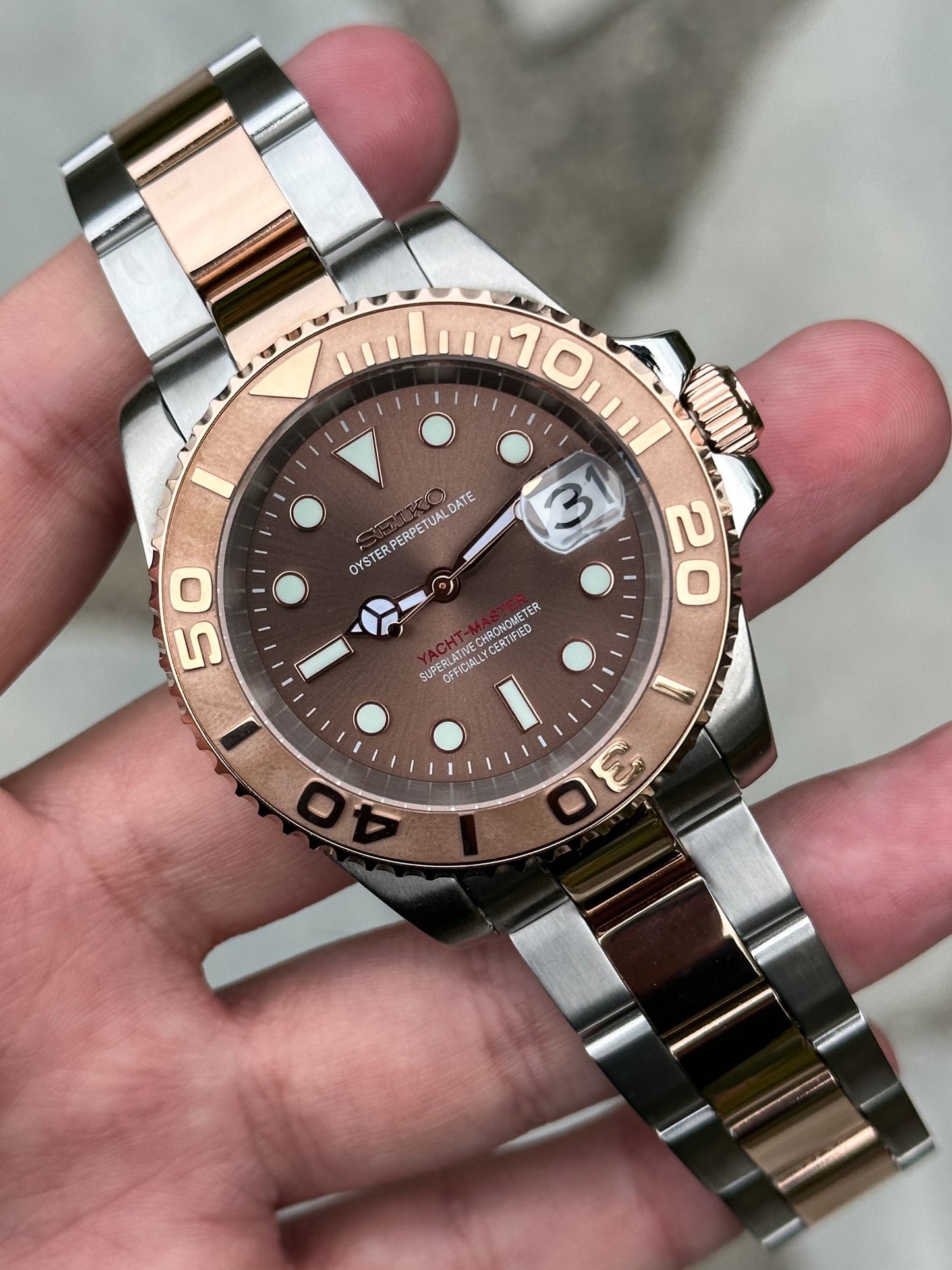 (PRE ORDER) "Choco" Yacht Master Mod