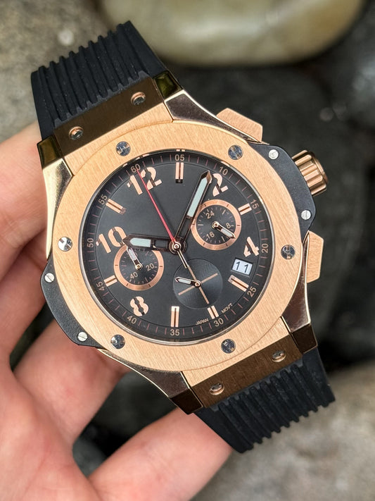(På lager) Rosegold "No logo" Big Bang Mod