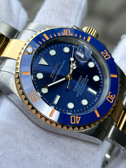 (PRE ORDER) "Bluesy" Two Tone Submariner Mod