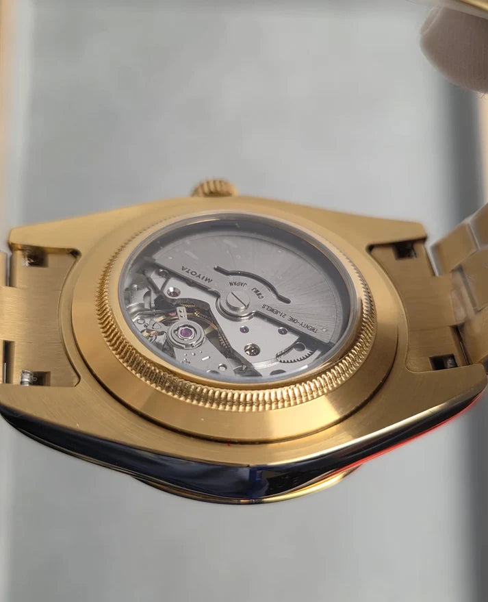 Gold "Blue Diamond" Day-Date Mod
