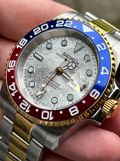 (PRE ORDER) Two Tone "Meteorite" GMT Master Mod