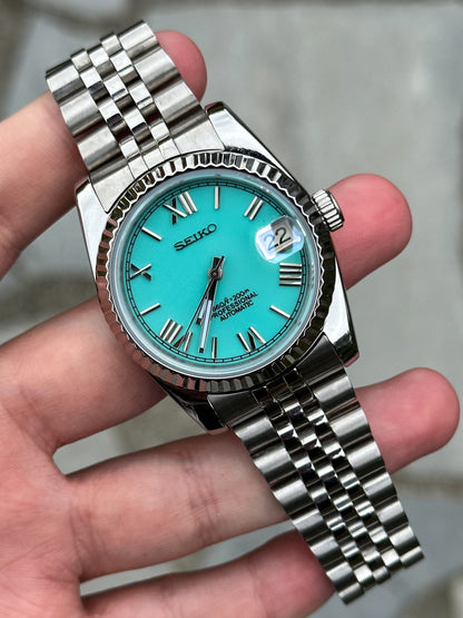 "Turquoise Roman" Datejust 36mm Mod