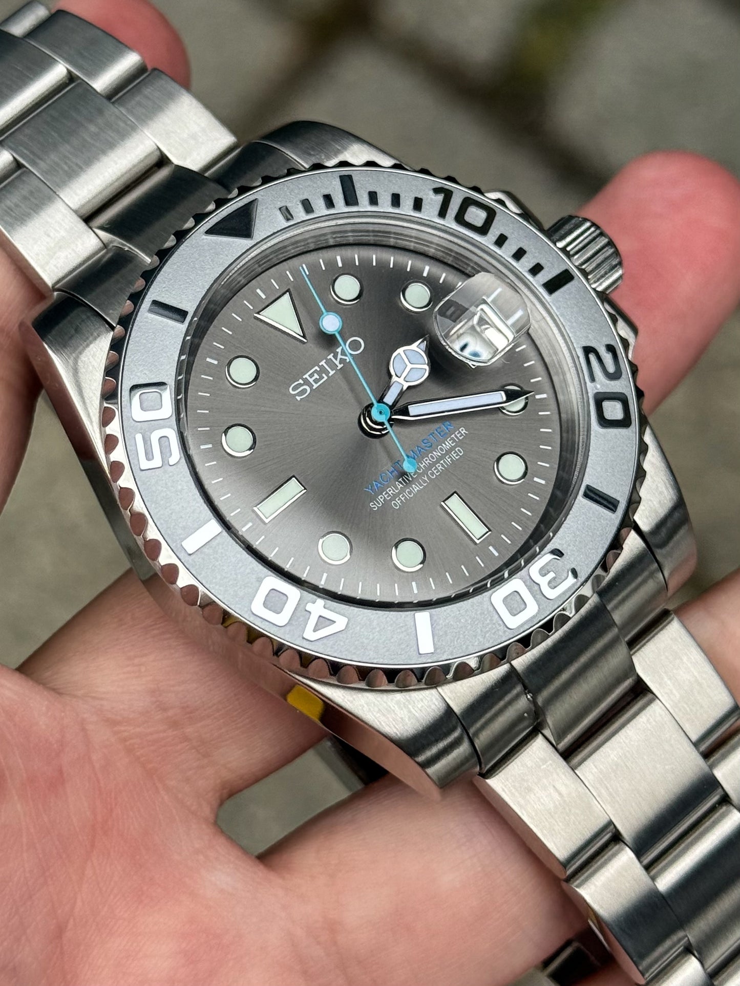 "Rhodium" Yacht-Master Mod
