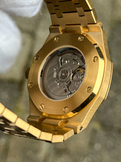 (PRE ORDER) Gold "Skeleton" Royal Oak Mod