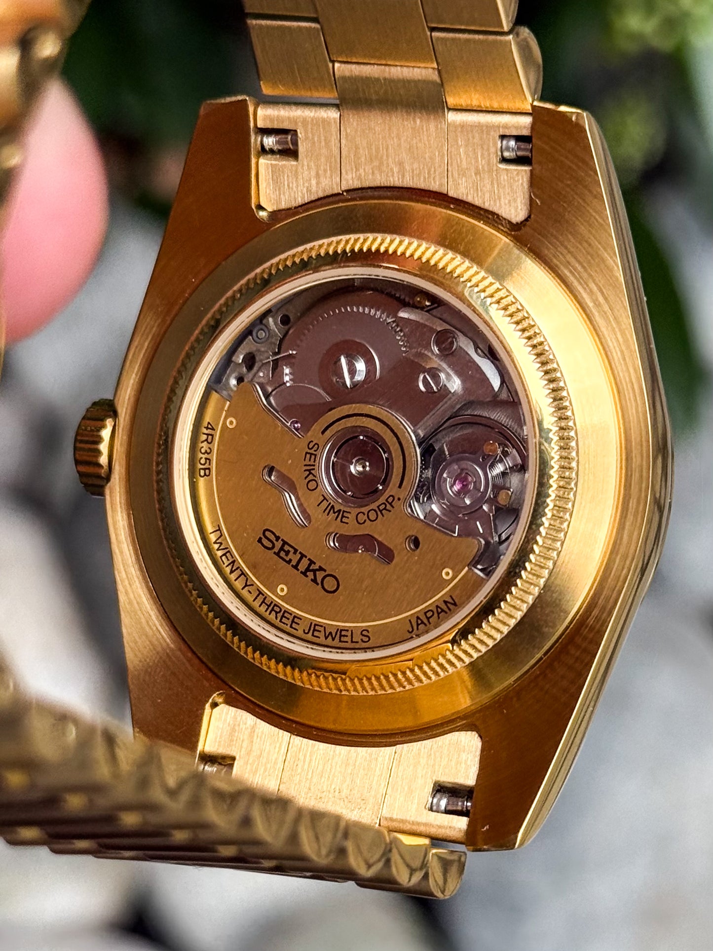 Gold "Sky Blue" Sky Dweller Mod