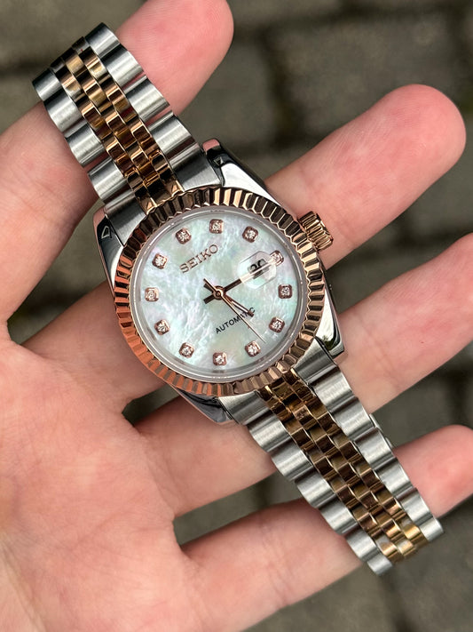 Rosegold "Mother of Pearl Diamond" Datejust Ladies 31mm Mod