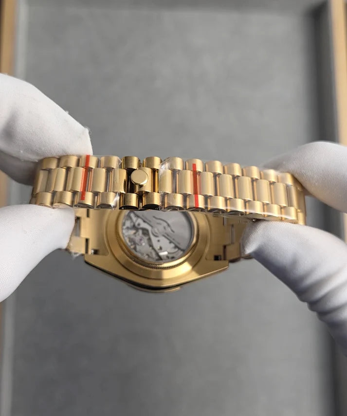 Gold "Blue Diamond" Day-Date Mod