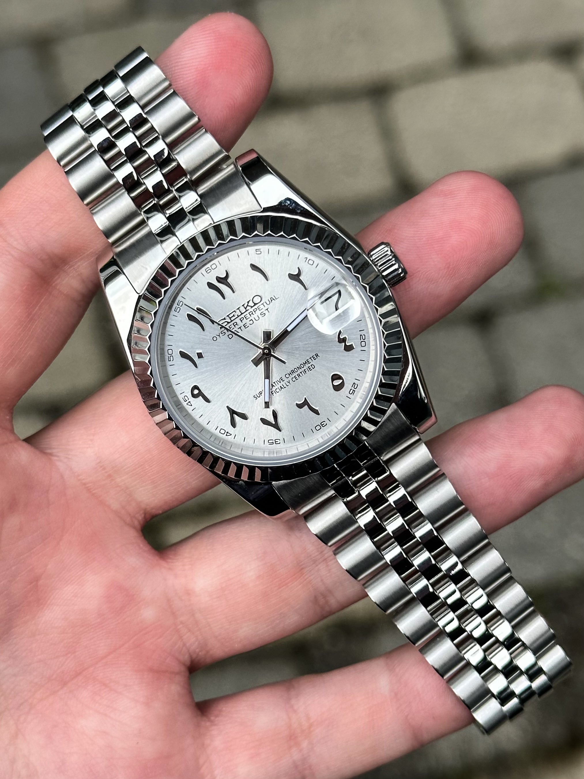 Datejust 36mm silver dial best sale