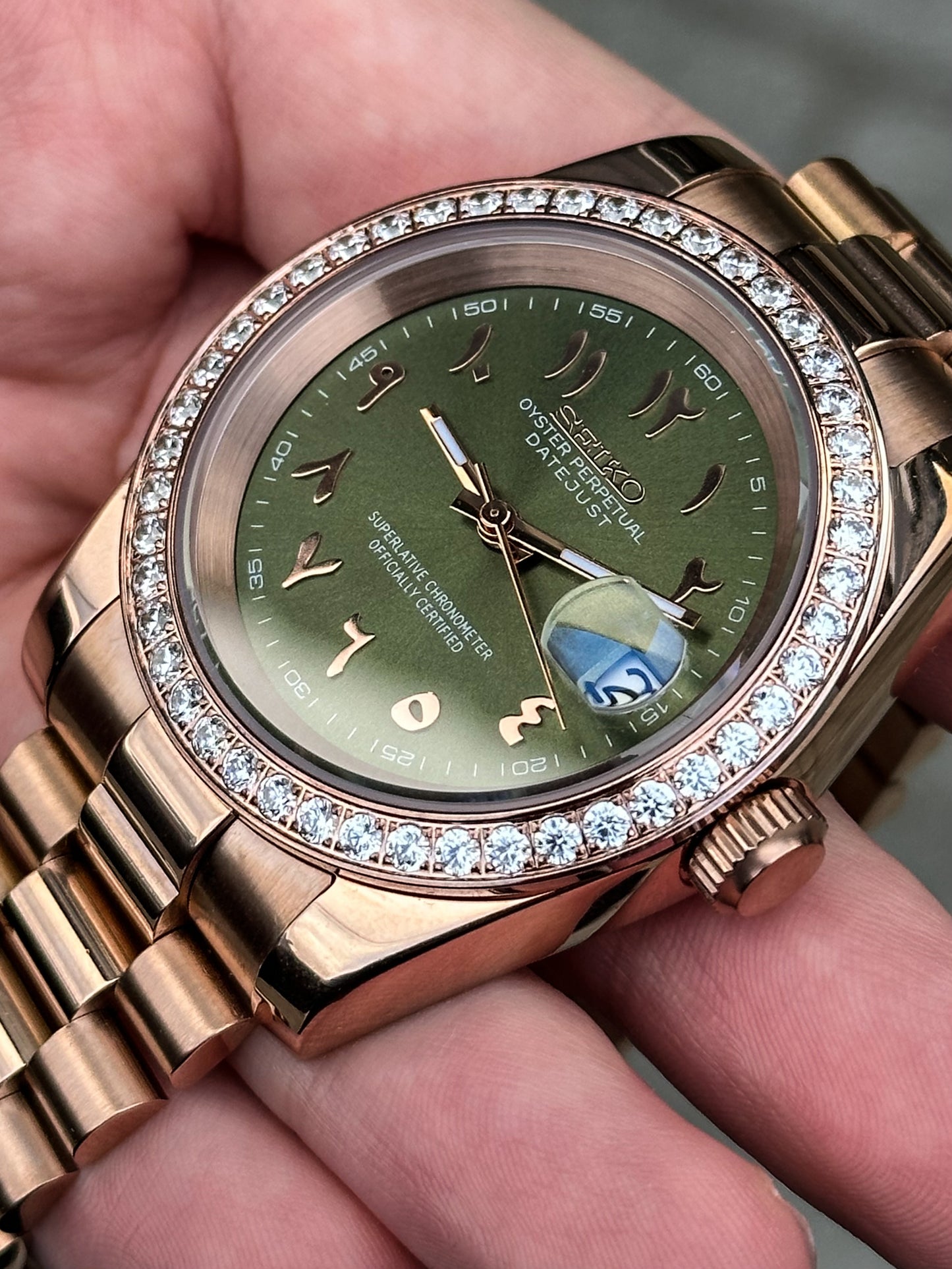 "Olive Arabic" Diamond President Mod