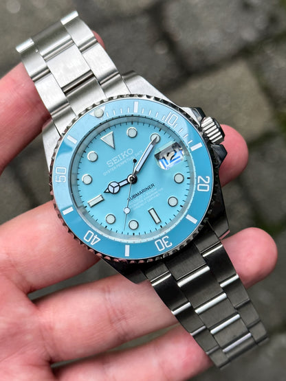 (PRE ORDER) "Ice Blue" Submariner Mod