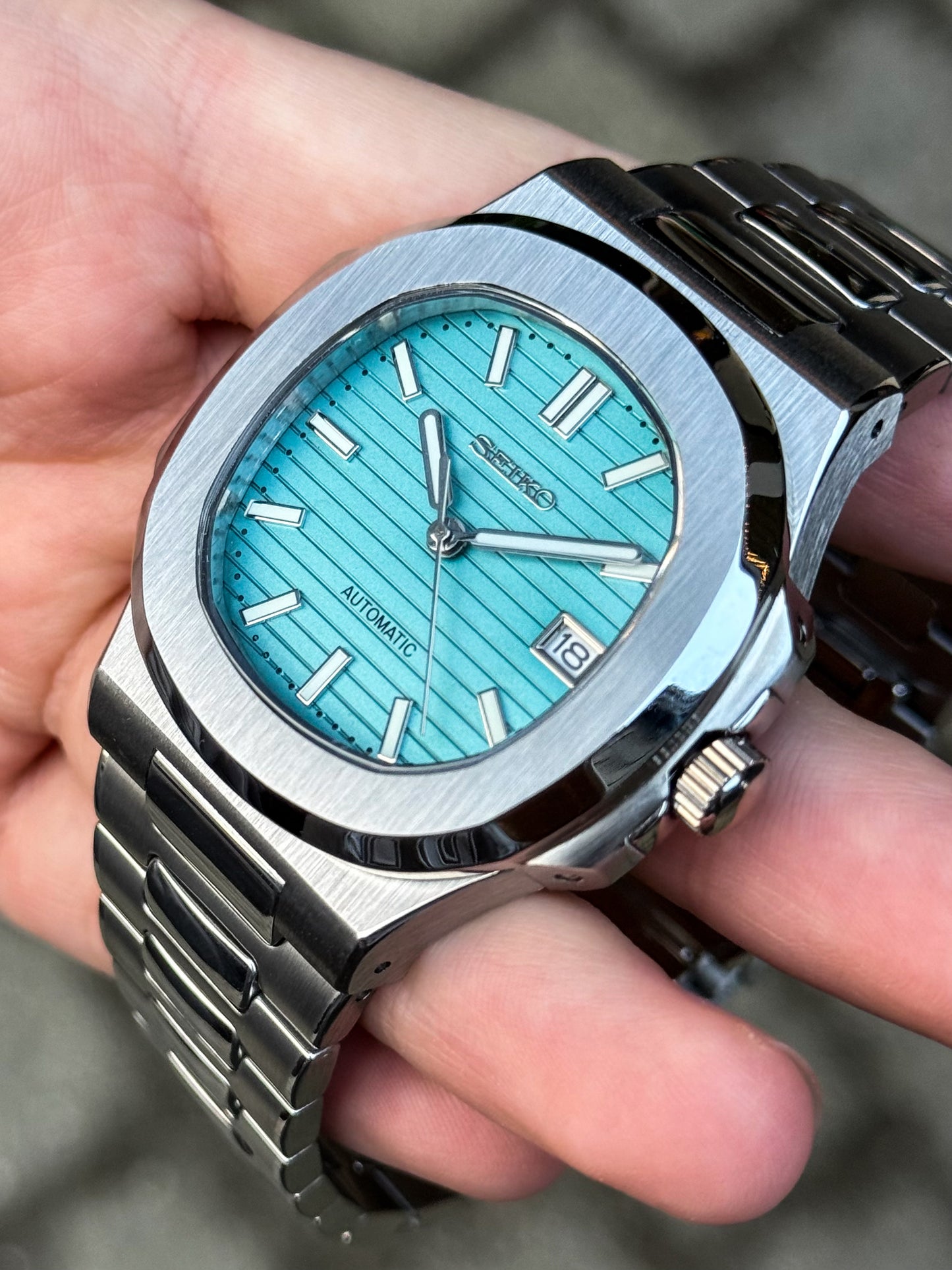 (På lager) "Tiffany" Nautilus Mod