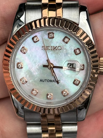 Rosegold "Mother of Pearl Diamond" Datejust Ladies 31mm Mod