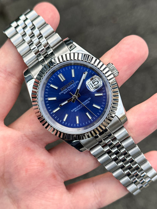 (PRE ORDER) "Blue Dial" Datejust Mod