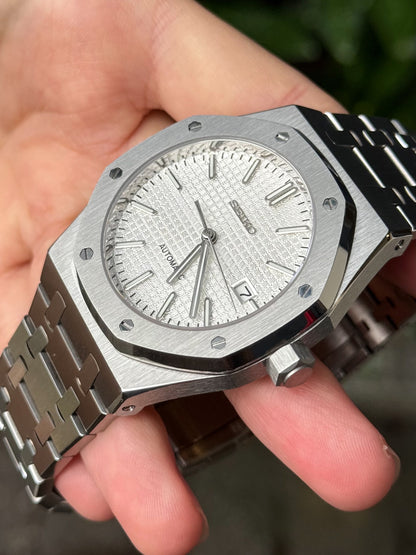 "White Dial" Royal Oak Mod