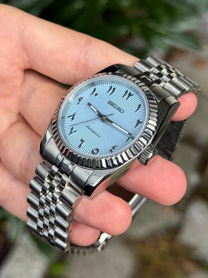 "Sky Blue" Arabic Datejust Mod
