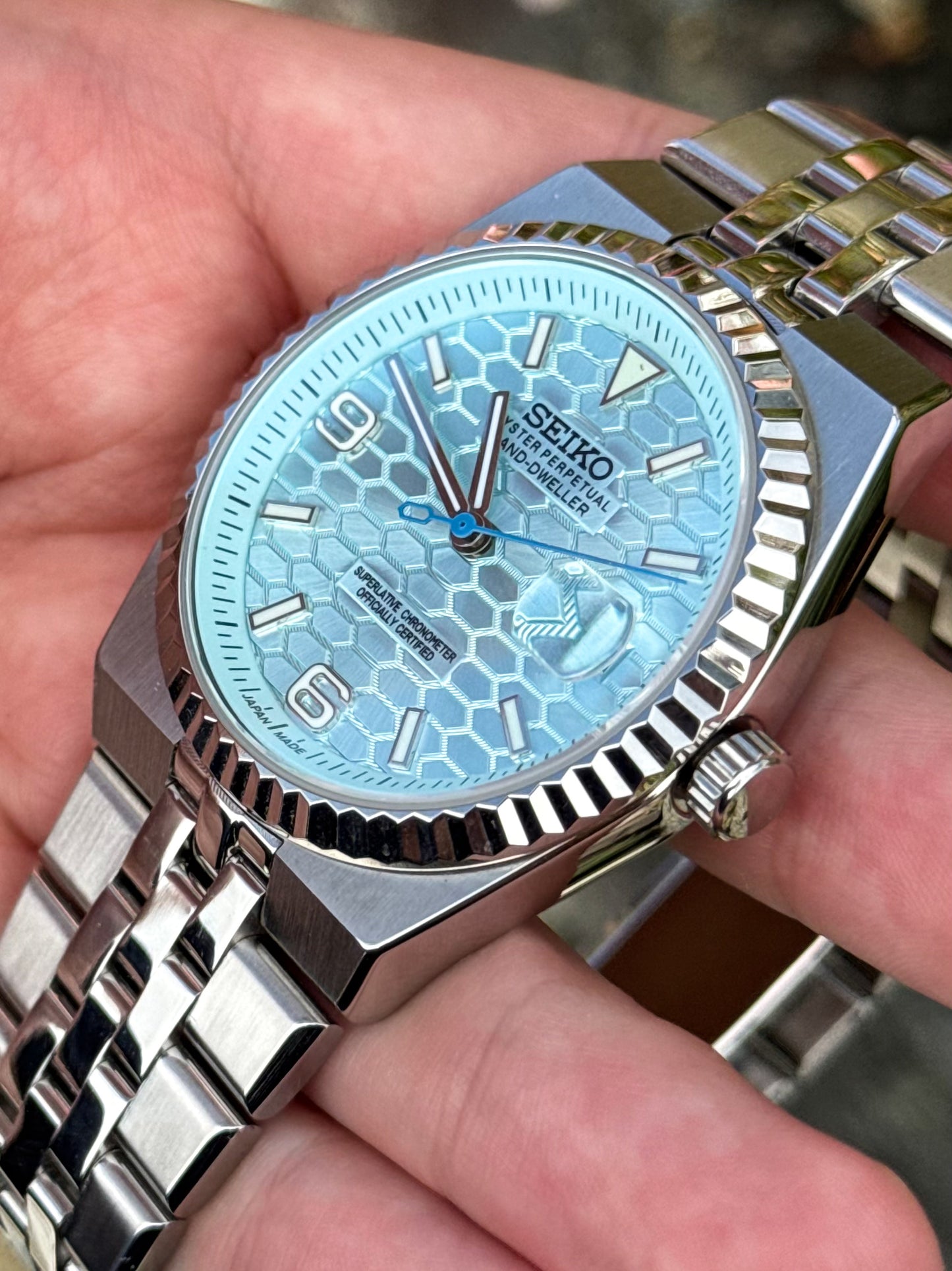 (På lager) "Ice Blue" Land-Dweller Mod