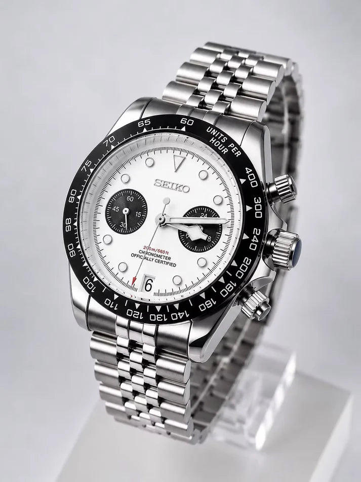 "Panda" Black Bay Chrono Mod