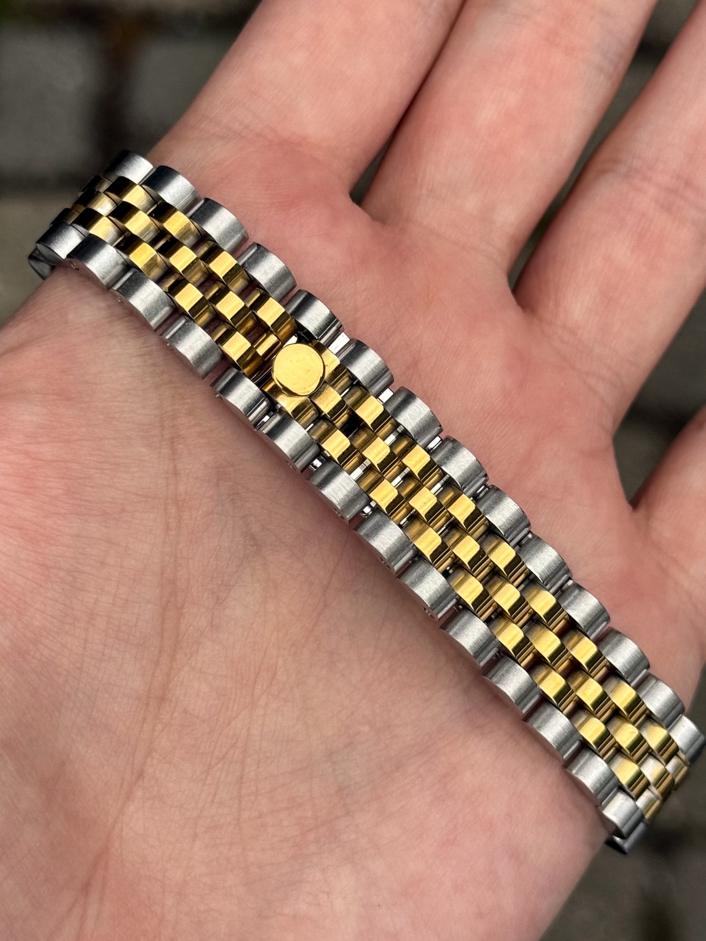 (På lager) Two Tone "Champagne Dial" Datejust Ladies 31mm Mod