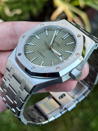 (PRE ORDER) ’Olive Dial’ Royal Oak Mod