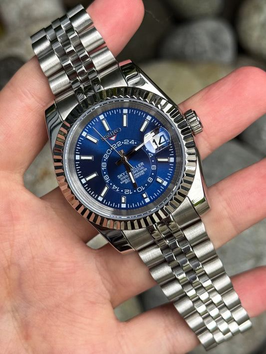 "Blue Dial" Sky Dweller Mod