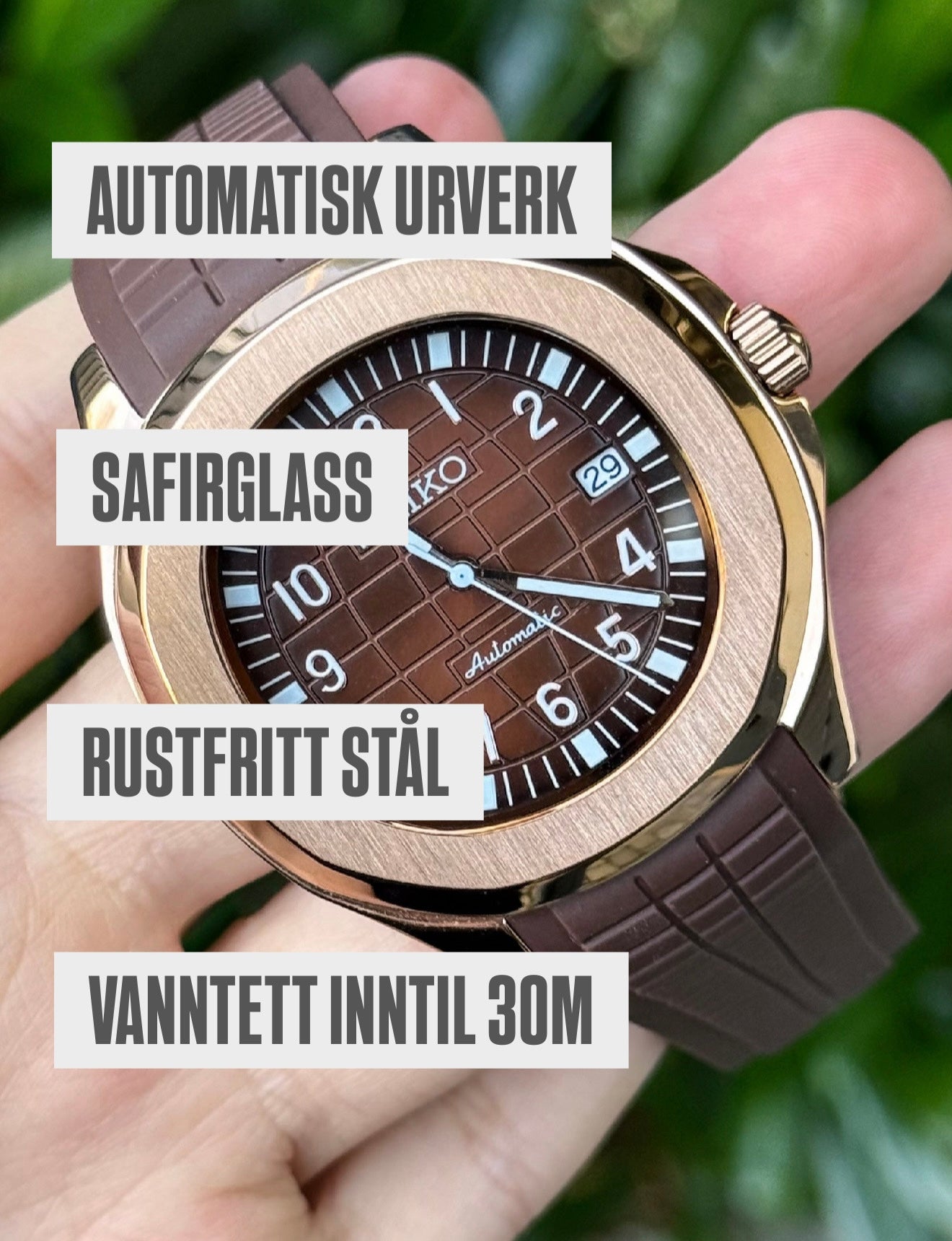 Rosegold "Choco" Aquanaut" Mod