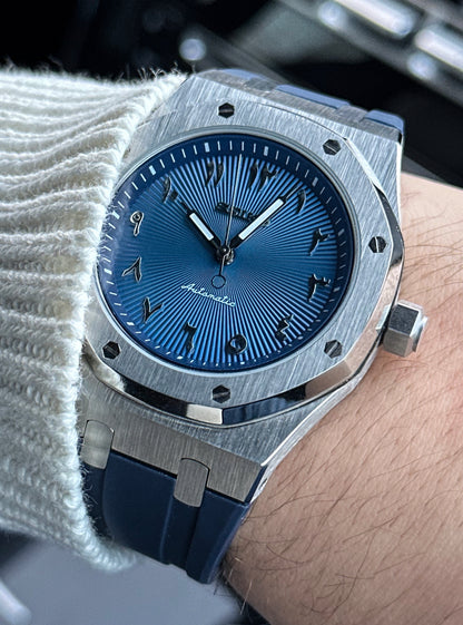 "Blue Arabic" Royal Oak Rubber Mod