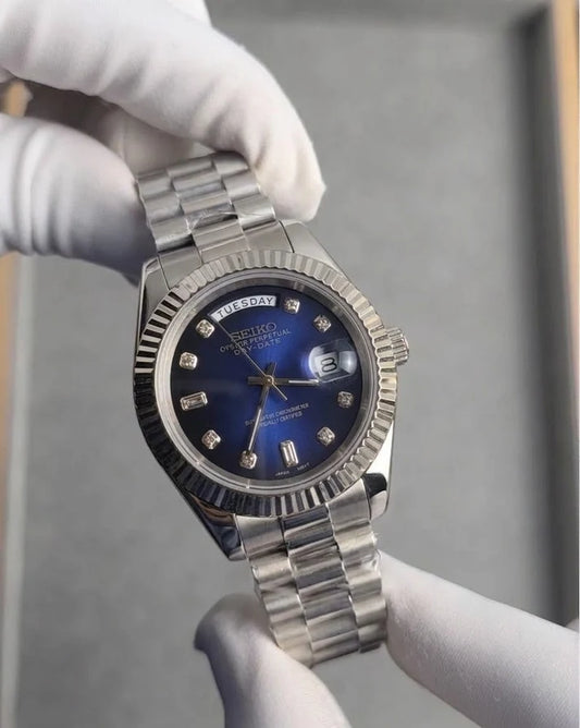 "Blue Diamond" Day-Date Mod