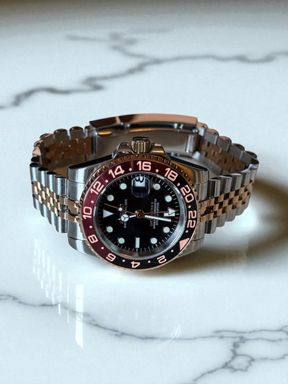(På lager) Two Tone "Root Beer" GMT-Master Mod
