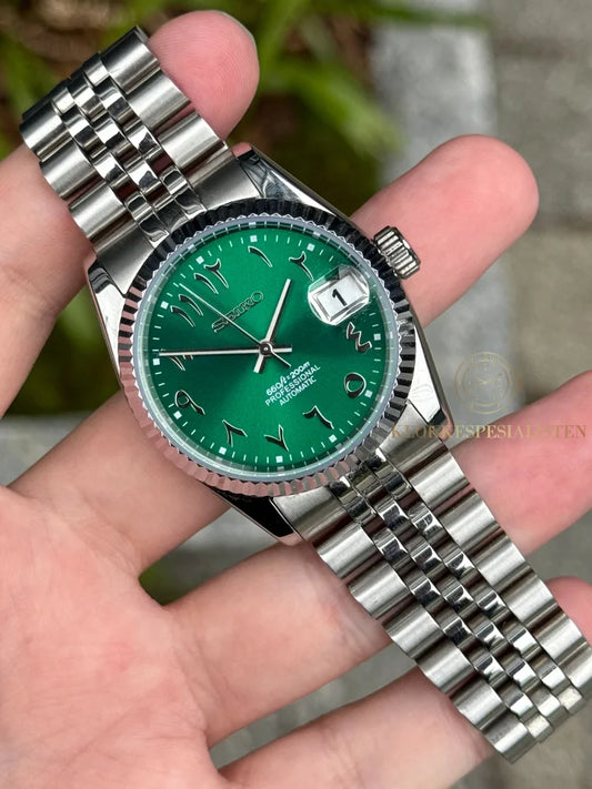 Datejust ’Green Arabic’ Mod