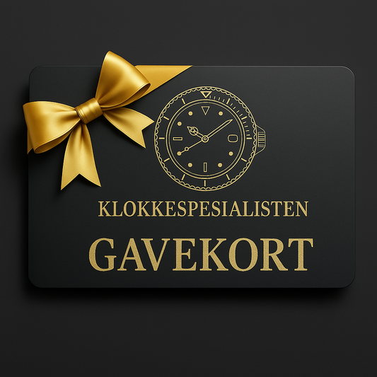 "Gavekort - Klokkespesialisten"