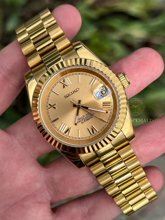 Gold ’Roman Dial’ President Mod