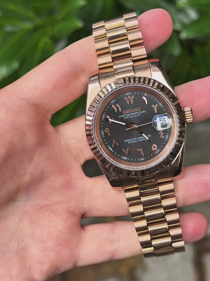 Rosegold "Black Arabic" President Mod