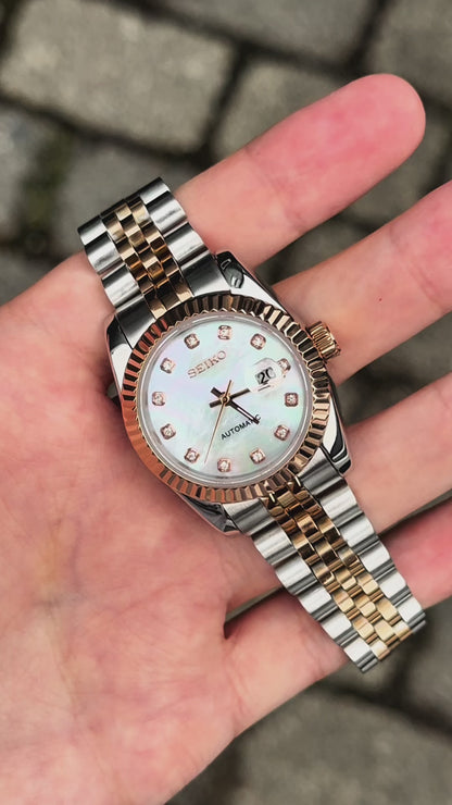 Rosegold "Mother of Pearl Diamond" Datejust Ladies 31mm Mod