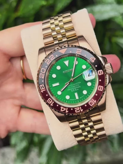 Root Beer "Green Dial" Mod