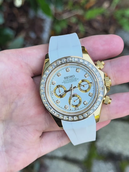 (På lager) "Full Diamond" Rubber Daytona Mod
