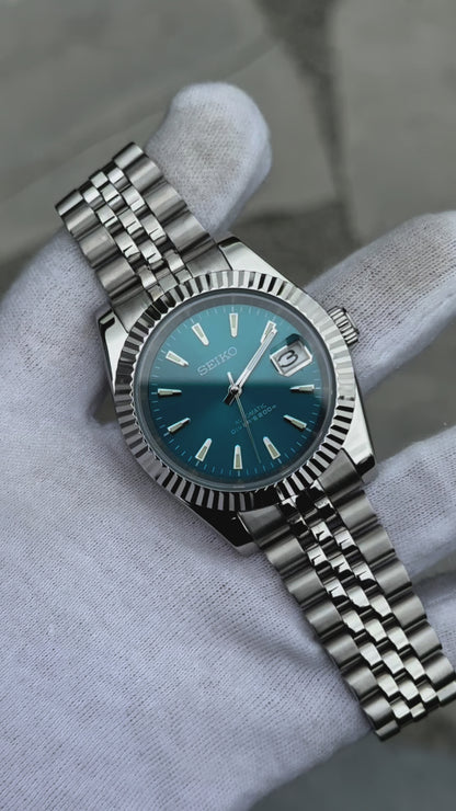 (PRE ORDER) "Ice Blue" Datejust Mod