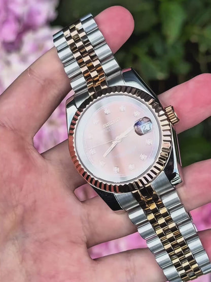 Two Tone "Diamond Choco" Datejust Mod