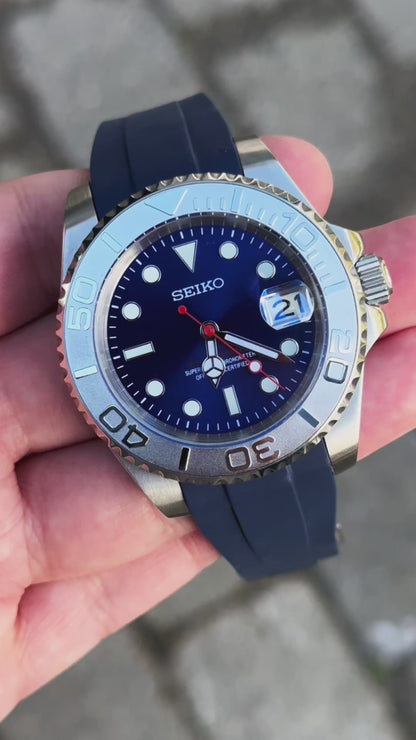 (PRE ORDER) Yacht Master "Blue Dial" Rubber Mod