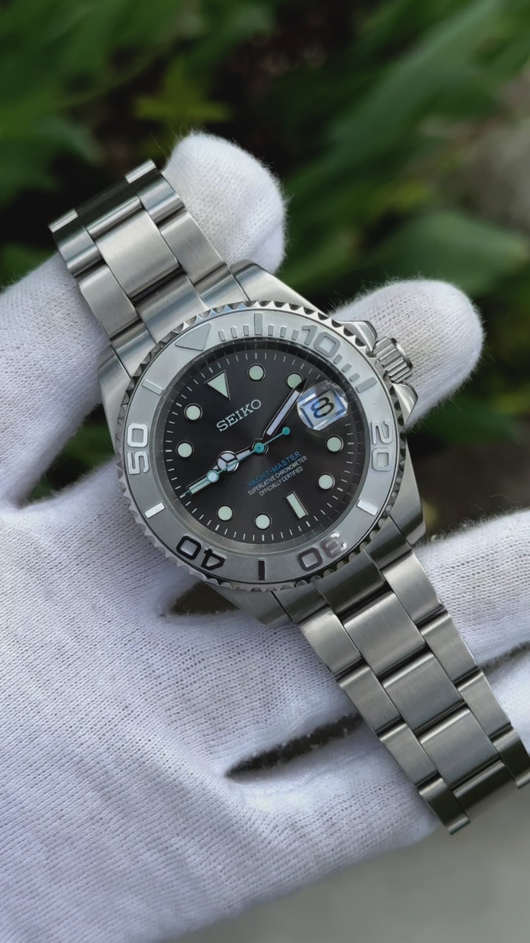 PRE ORDER Rhodium Yacht Master Mod