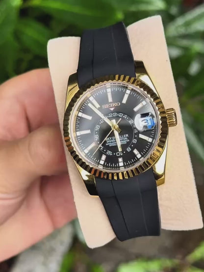 Gold "Rubber" Sky Dweller Mod